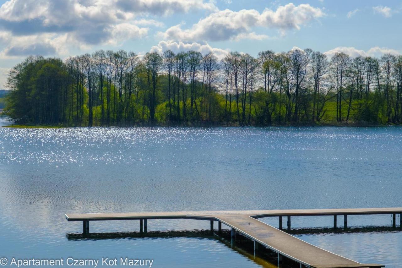 Malkinie Czarny Kot Mazury Dom Calorocznyヴィラ エクステリア 写真